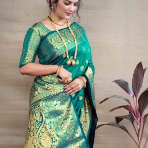 Green Silk saree